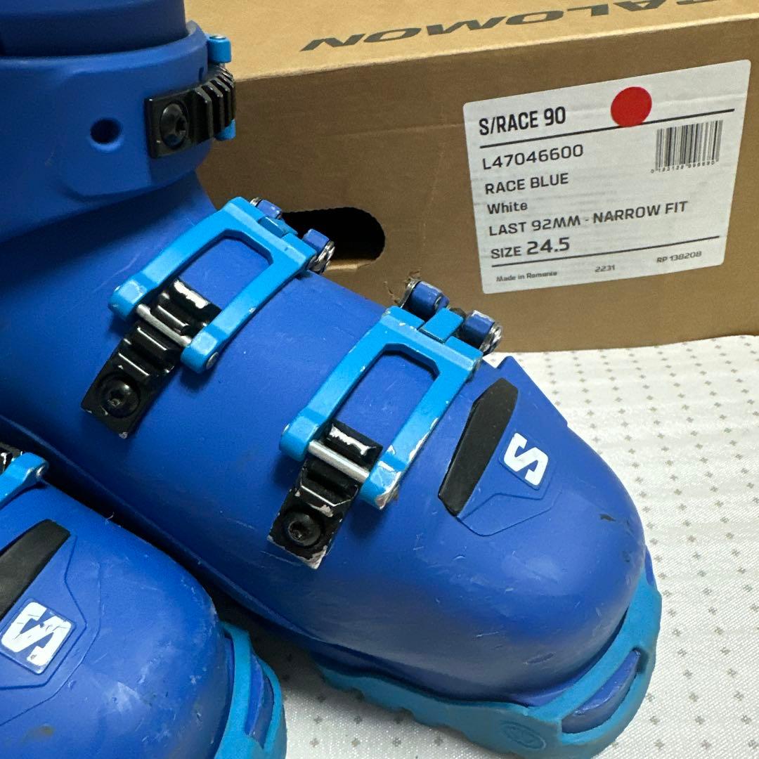 サロモン　レース90 24.5 スキーブーツ　レーシング