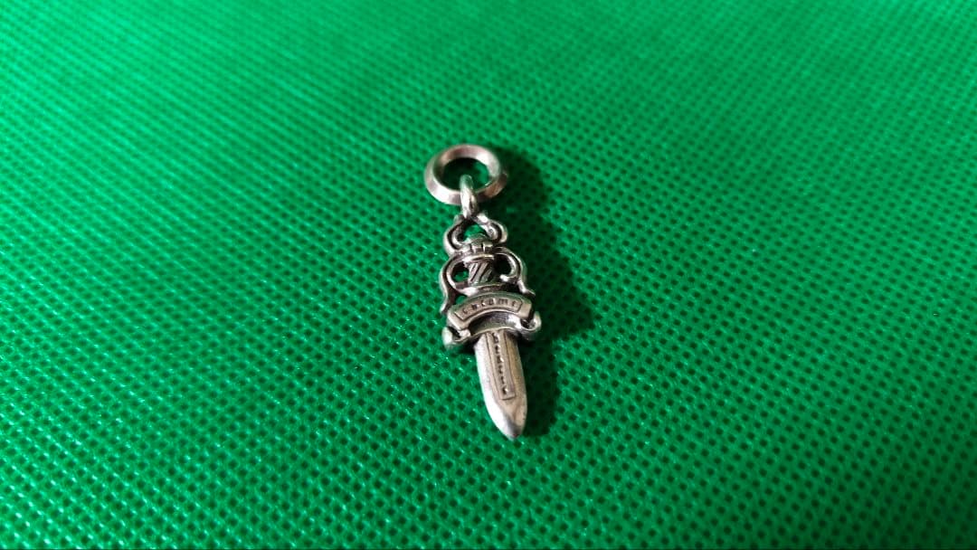 【値下げ交渉可能】クロムハーツ　ダガーチャーム　1998　シルバー925