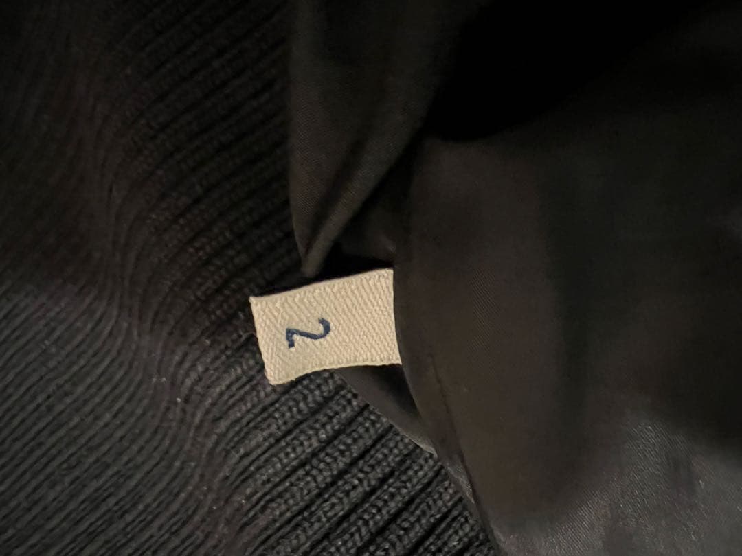 モンクレール　リアルファーウールレイヤードダウンジャケット