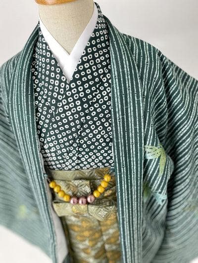 5歳 男の子 着物 七五三　羽織　袴　5-049