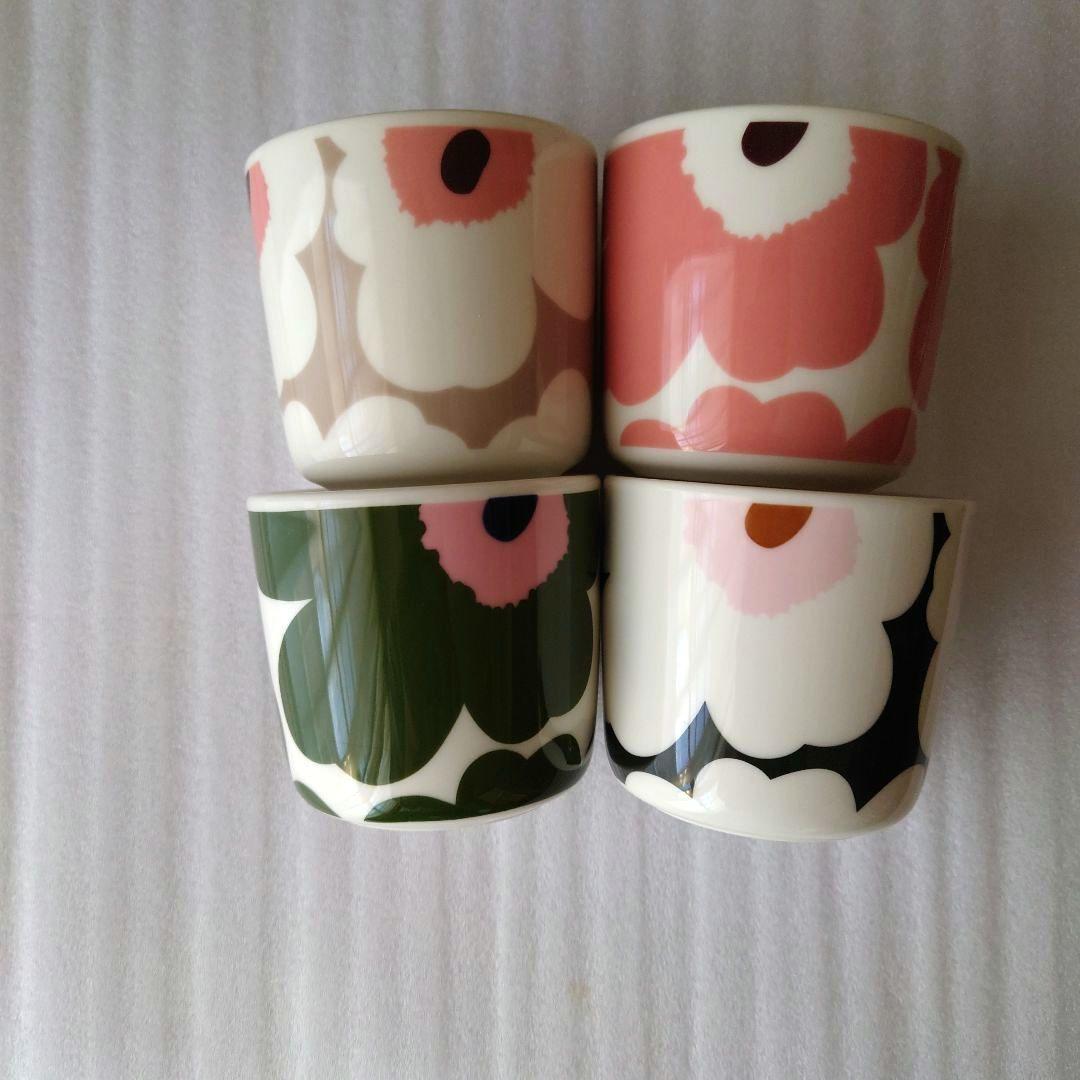 マリメッコ☆ラテマグ ４コセット☆ウニッコ ピンク ピーチ他