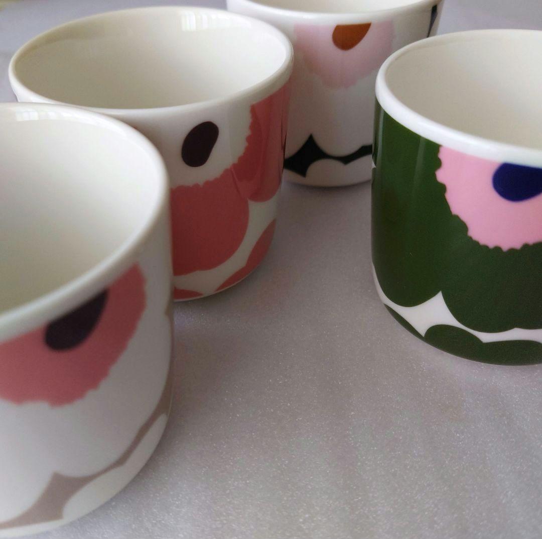 マリメッコ☆ラテマグ ４コセット☆ウニッコ ピンク ピーチ他