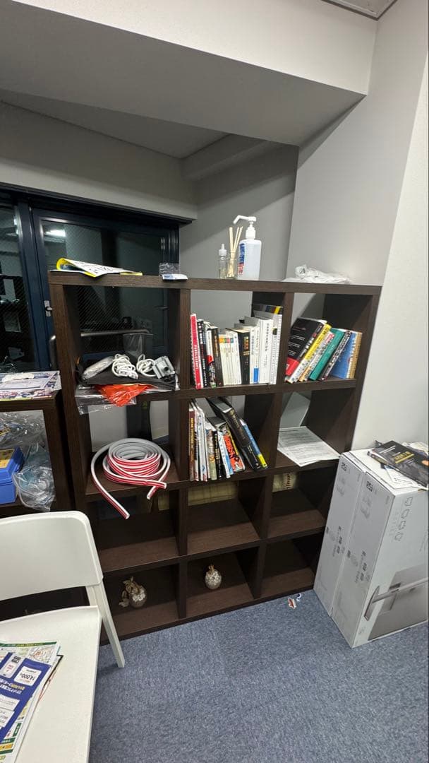 最终値下 ニトリ 木製シェルフ(フリーダム 3列4段)