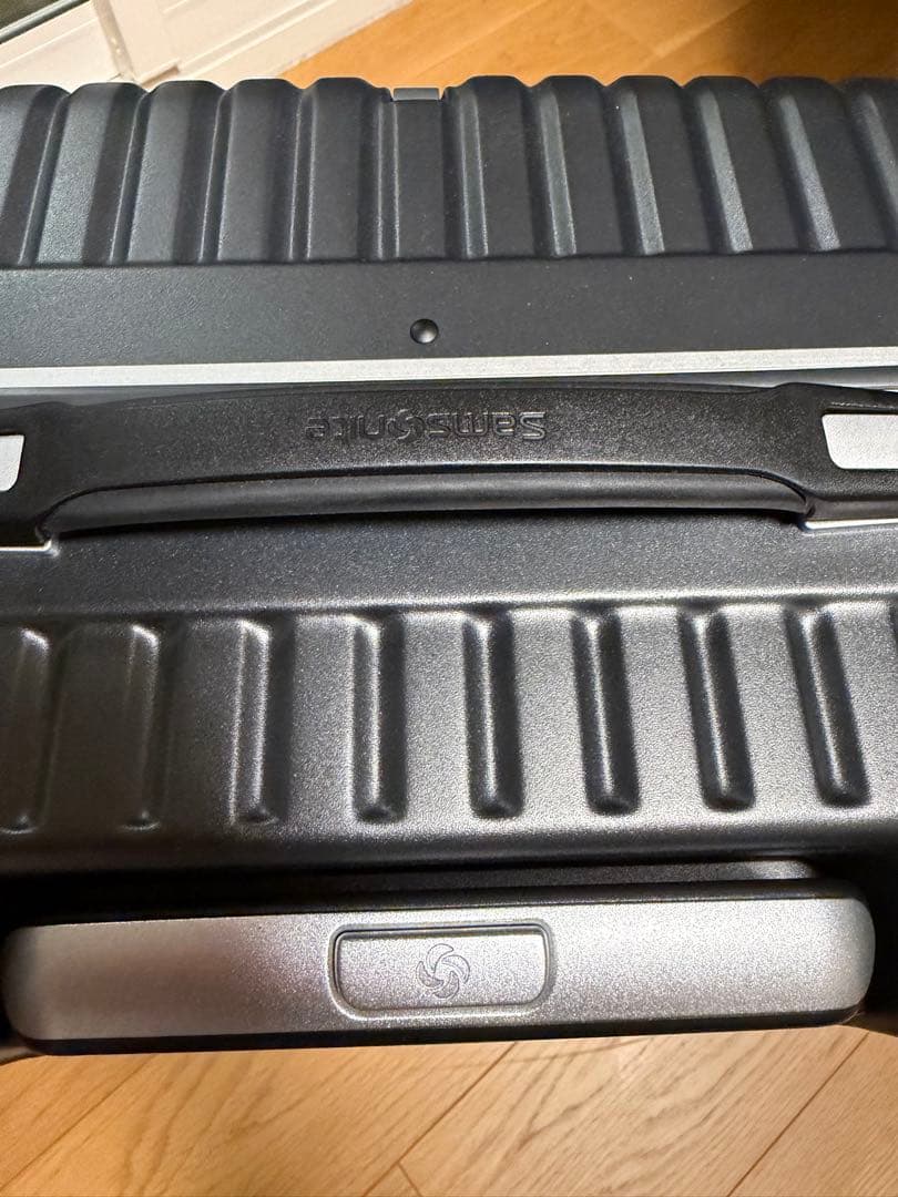 「未使用近い」サムソナイトインターセクト スピナー55 ラゲッジカバー付き