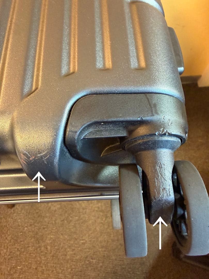 「未使用近い」サムソナイトインターセクト スピナー55 ラゲッジカバー付き