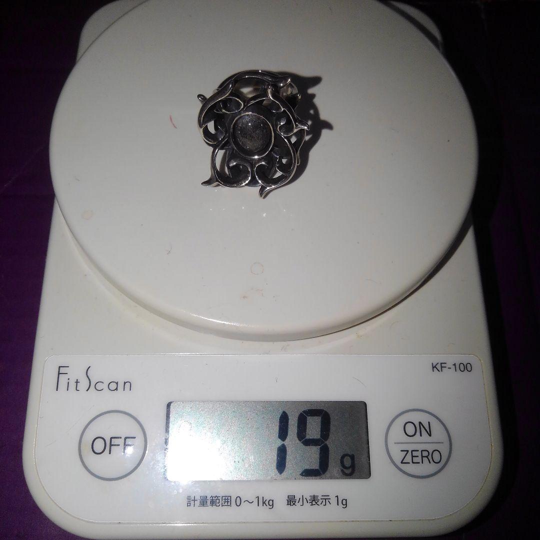 美品 UZU シルバー ラブラドライトリング 2個セット