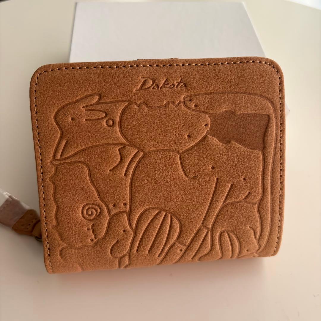 Dakota 2つ折り 財布 レザー ウォレット 革財布 革 ダコタ ベージュ
