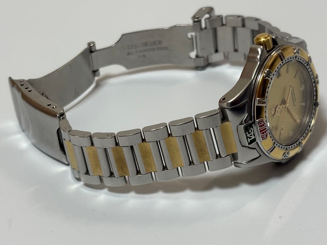 【美品 電池新品】タグホイヤー 995.413K プロフェッショナル クオーツ