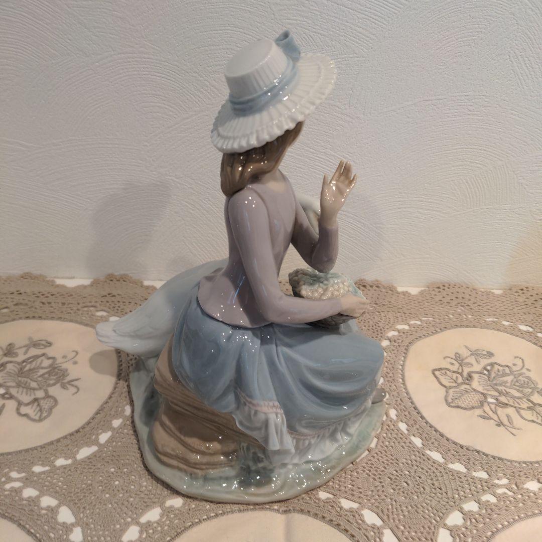 リヤドロ　食いしん坊なアヒルさん