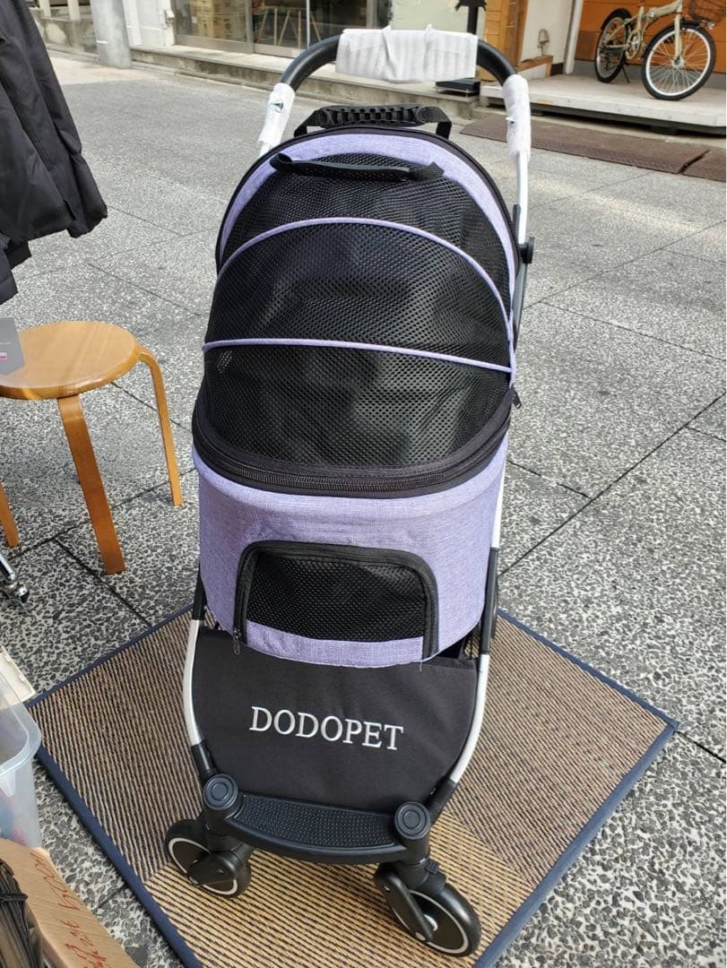 未使用DOT4万円以上分離型 ペットカート 折りたたみ可ペットキャリー