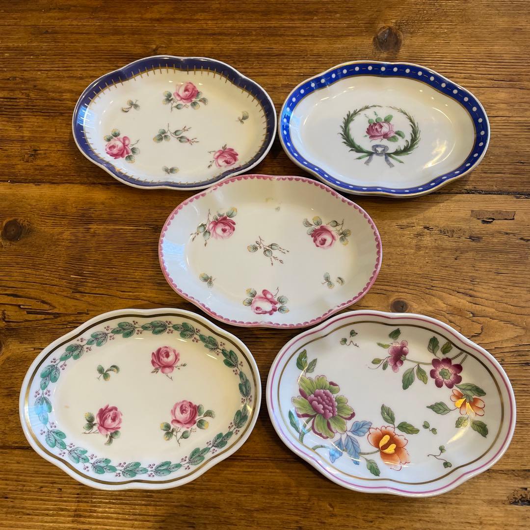 リチャードジノリRichard Ginori 小皿銘々皿5枚セットアンティーク