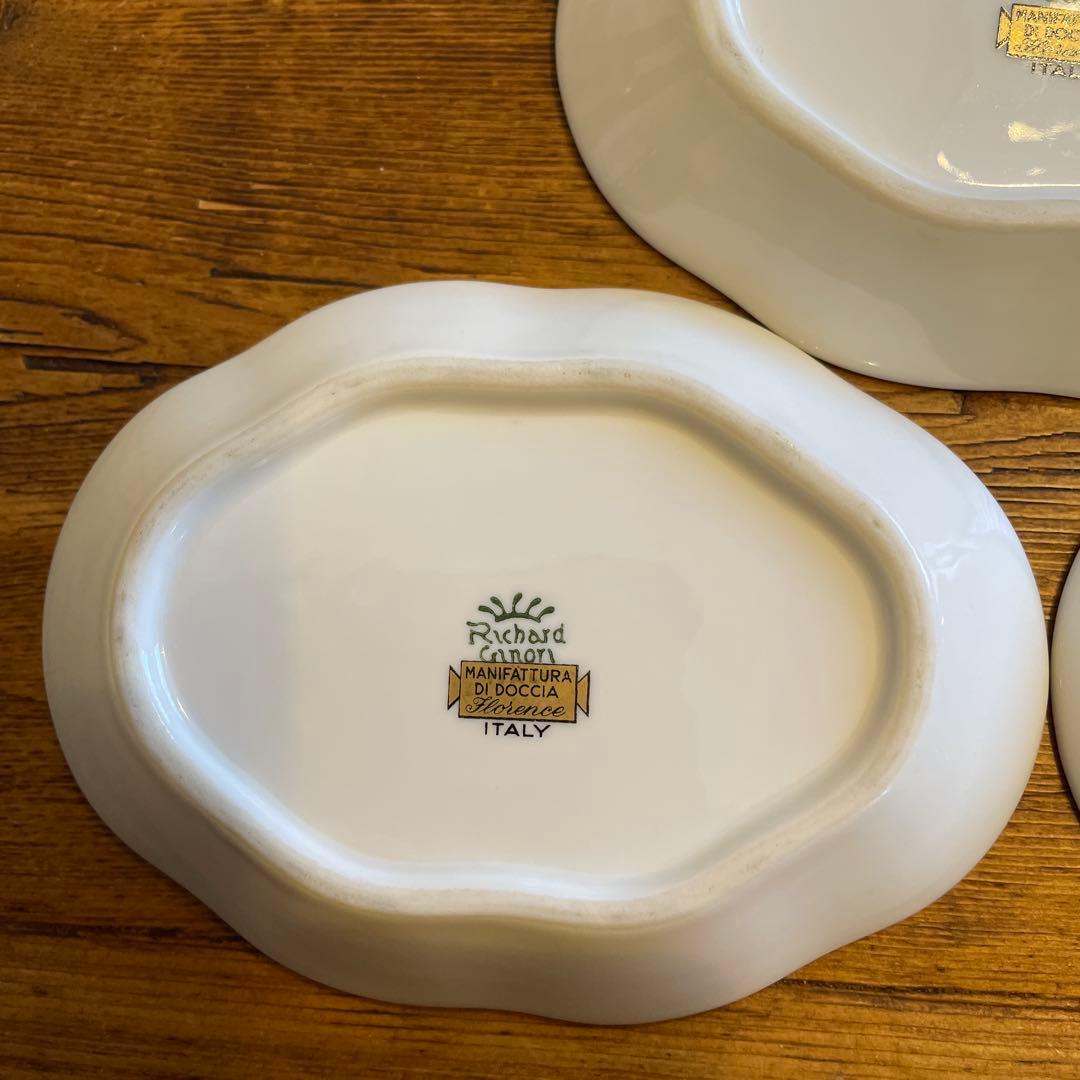 リチャードジノリRichard Ginori 小皿銘々皿5枚セットアンティーク