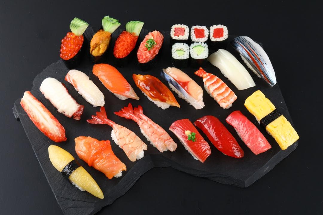 食品サンプル　寿司　特上