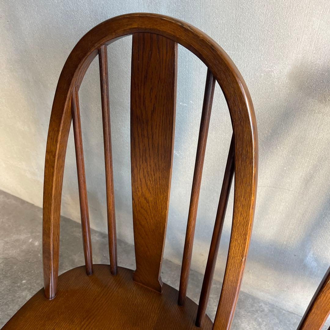 希少　飛騨家具　キツツキ　曲木ウィンザーチェア　2脚セット