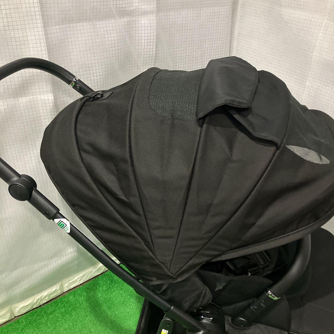 美品 LUCE ルーチェ プレミアム ピンク 限定色 ベビーカー ブラック