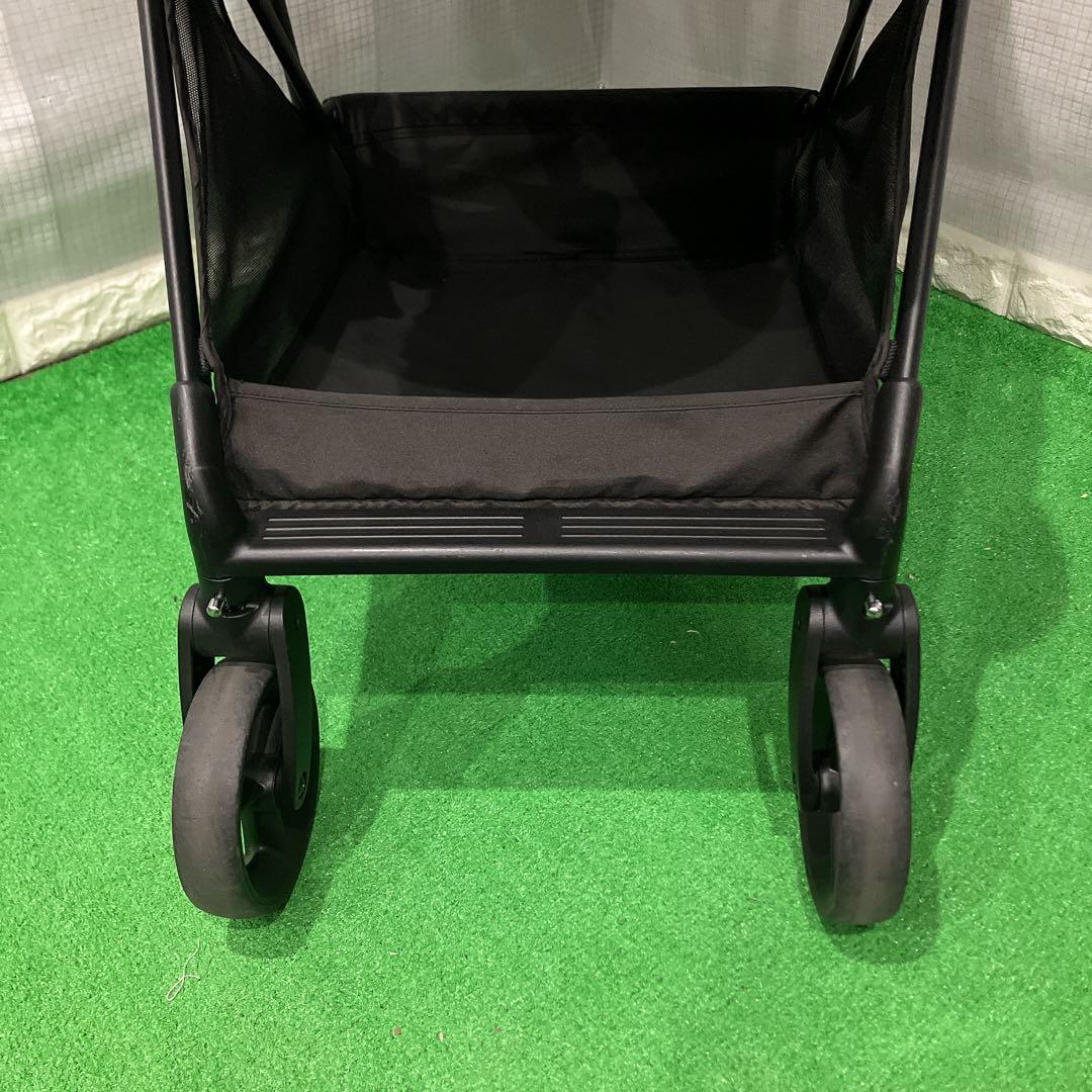 美品 LUCE ルーチェ プレミアム ピンク 限定色 ベビーカー ブラック