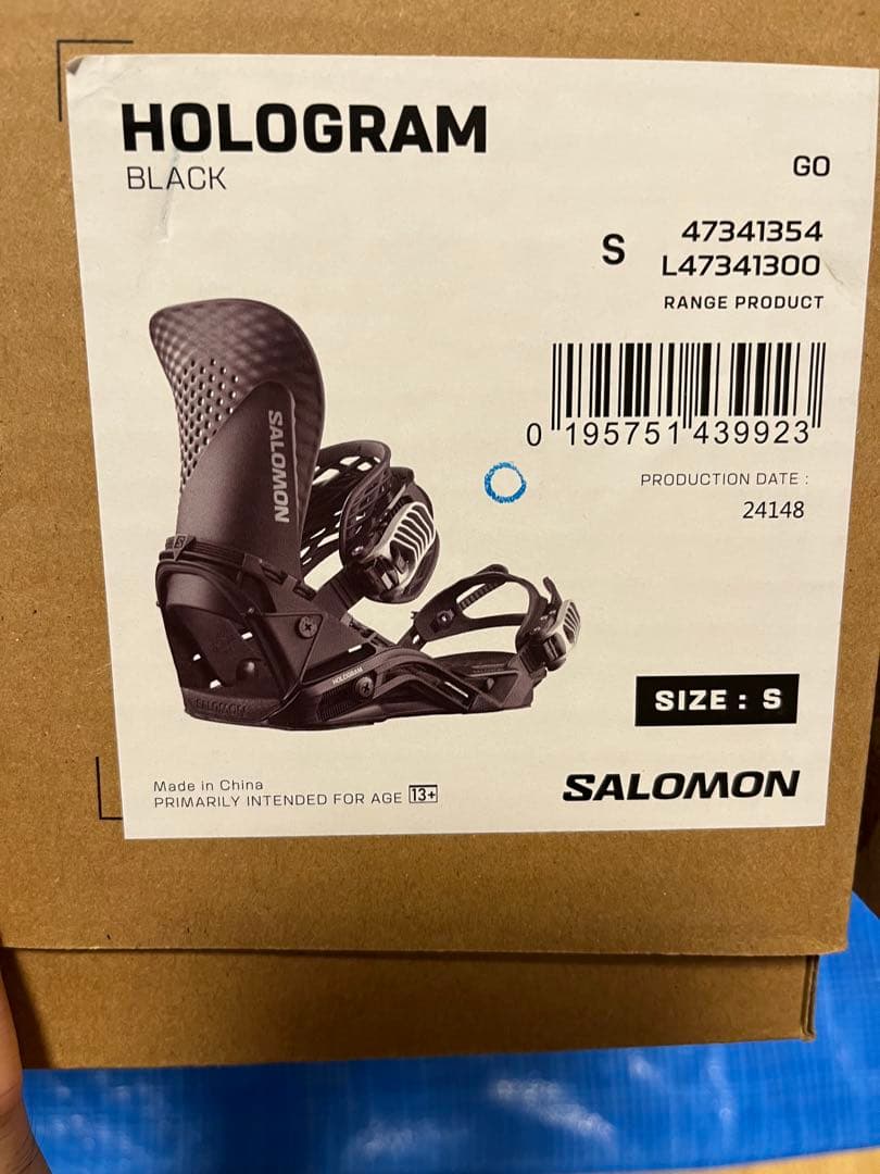 Salomon Hologram ビンディング S 24-25