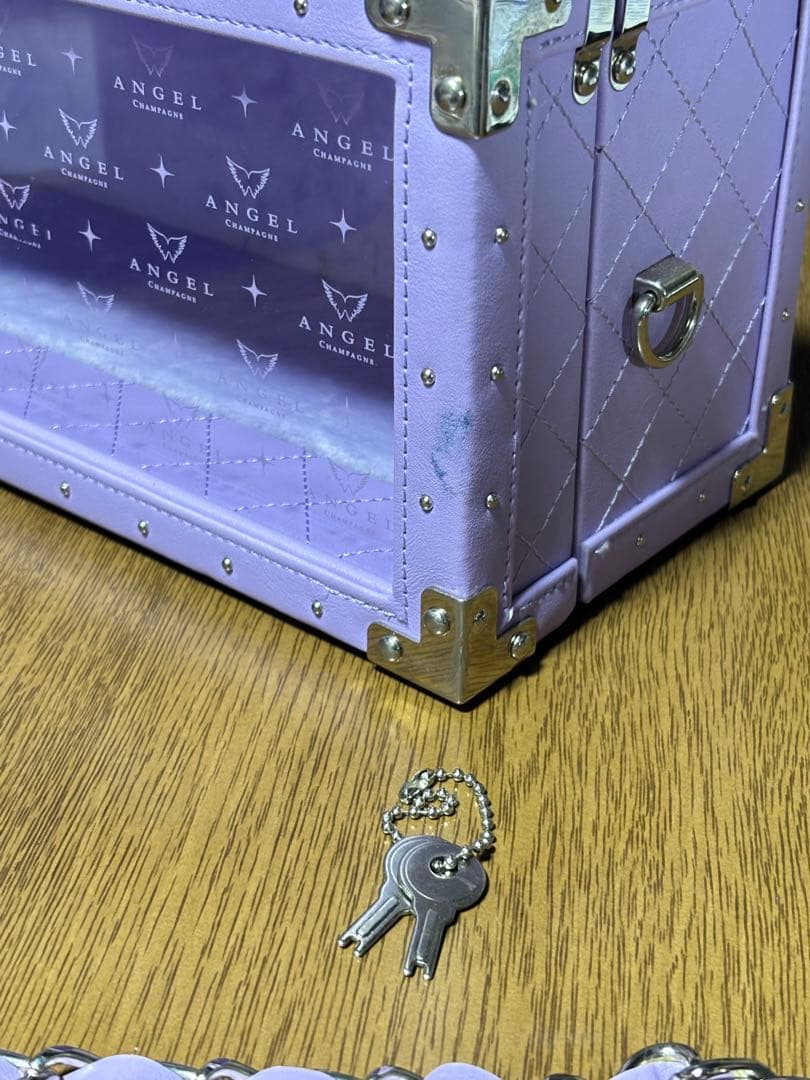 エンジェル　パープル　ボトル付き　鍵付き