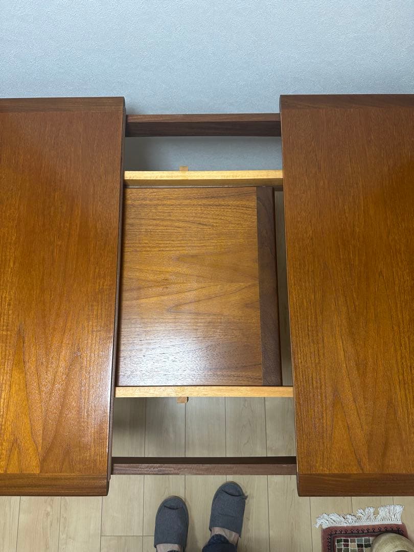 G-PLAN ブラジリア　ダイニングテーブル　エクステンション有