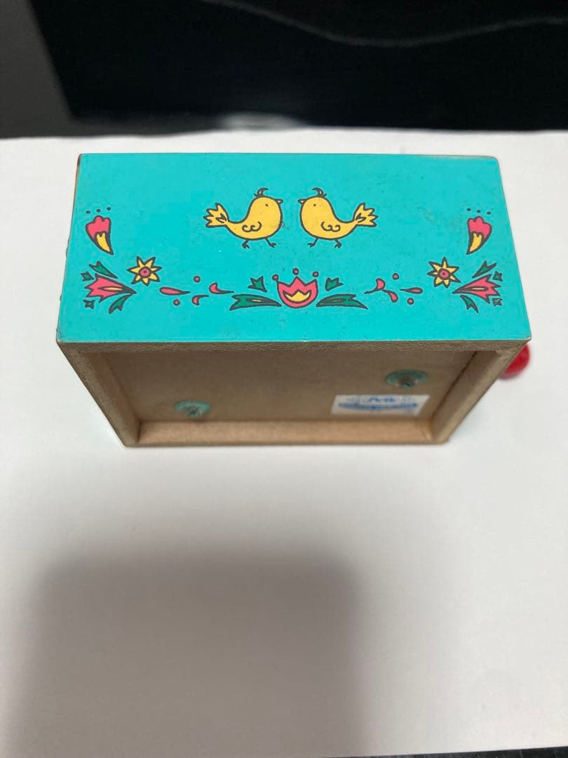 ちびまる子ちゃん　レトロ　オルゴール　木箱