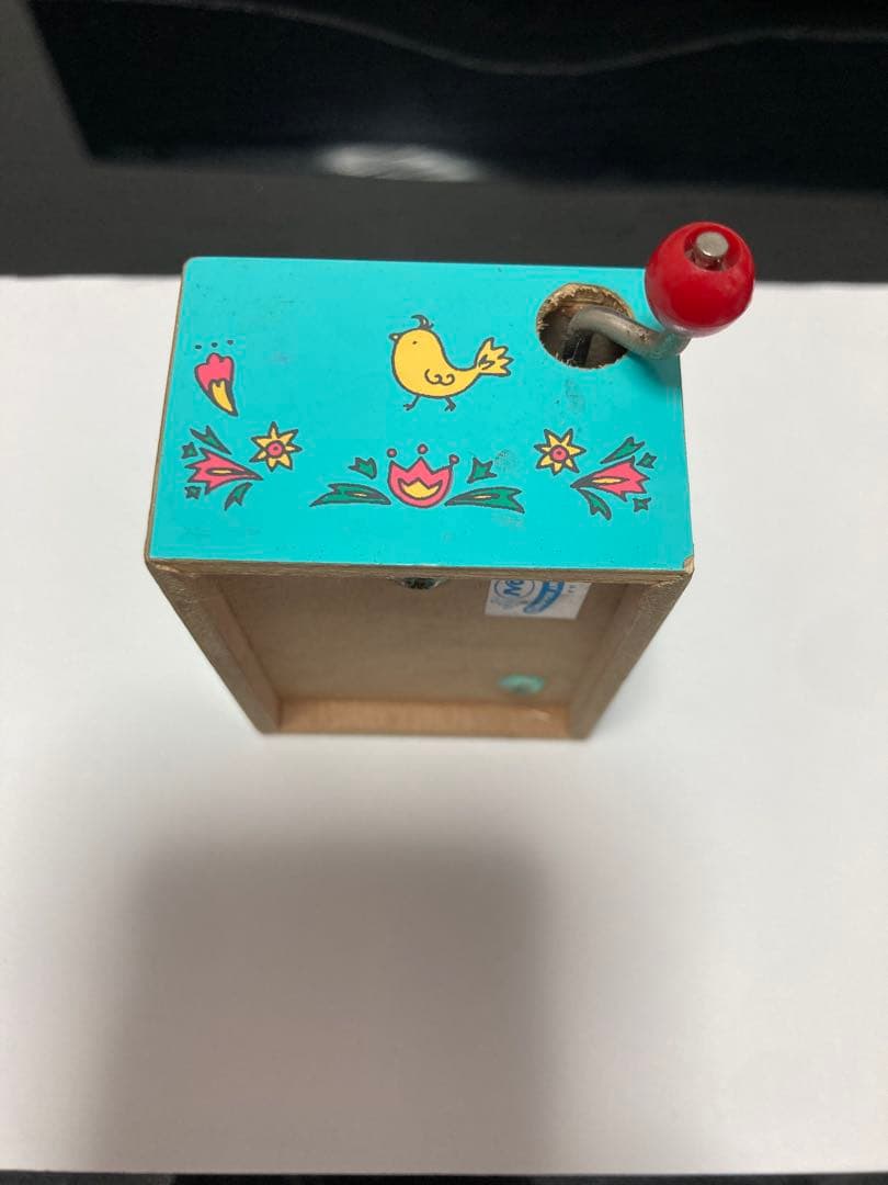 ちびまる子ちゃん　レトロ　オルゴール　木箱