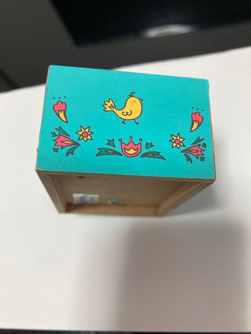 ちびまる子ちゃん　レトロ　オルゴール　木箱