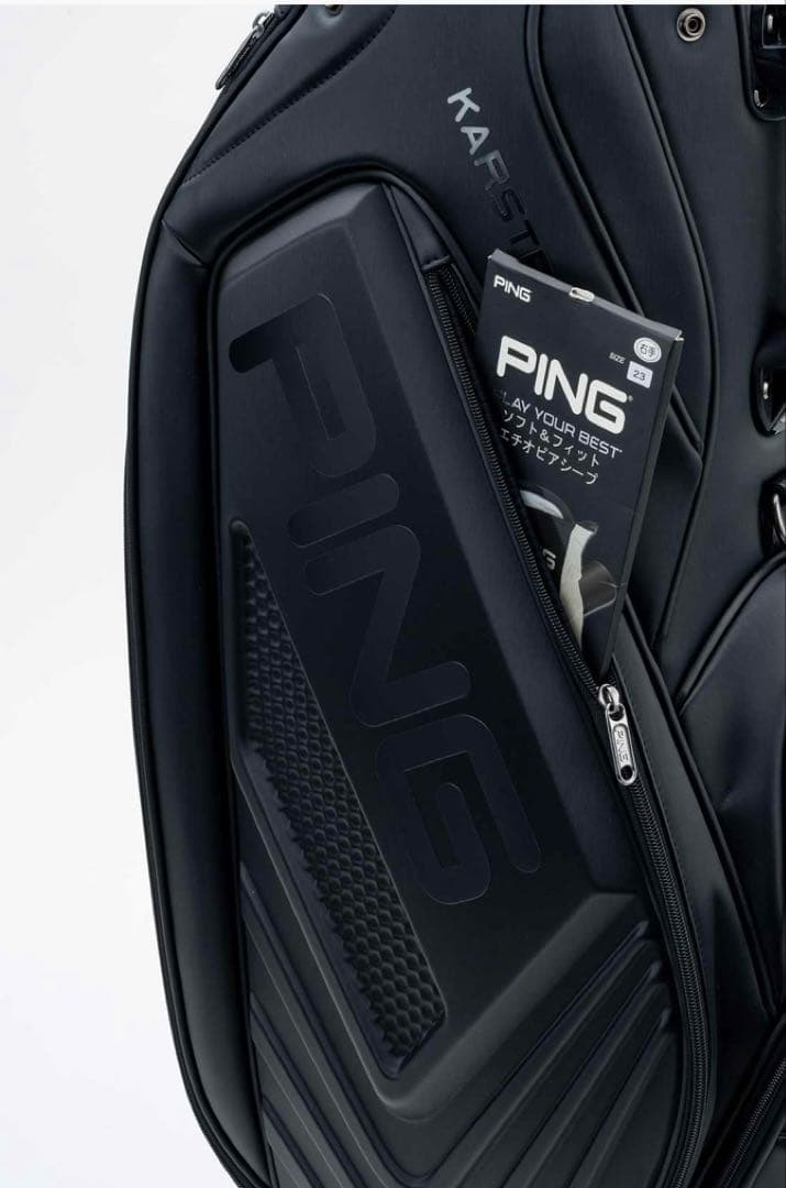 【カズ】PING ブラック ゴルフバッグ CB-U2501