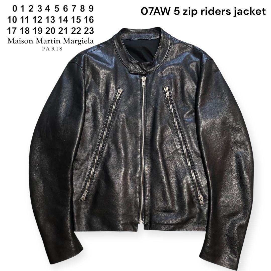 33　Martin Margiela O7AW 5 zip riders