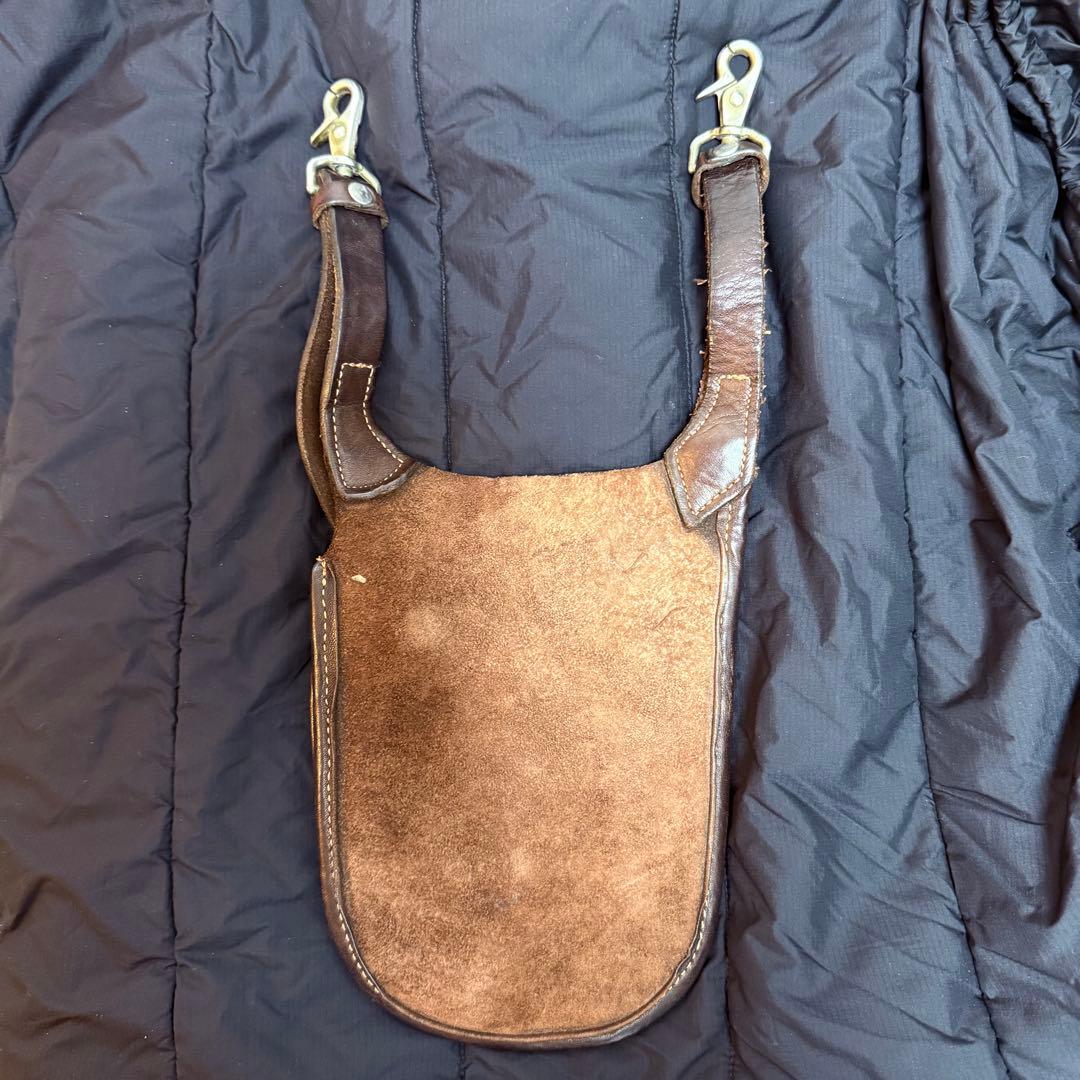 お値下げ依頼者ISAMU KATAYAMAバックラッシュレザー ボデバッグ