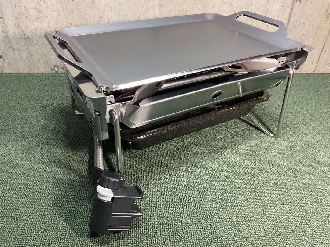 美品 雪峰苑 ＆ 雪峰苑専用 鉄板 グリル スノーピーク  peak