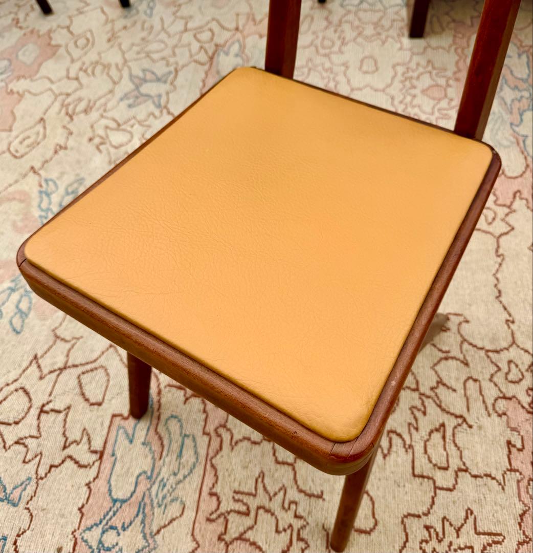 北欧テイスト ヴィンテージ チェア 小ぶり 木製 椅子