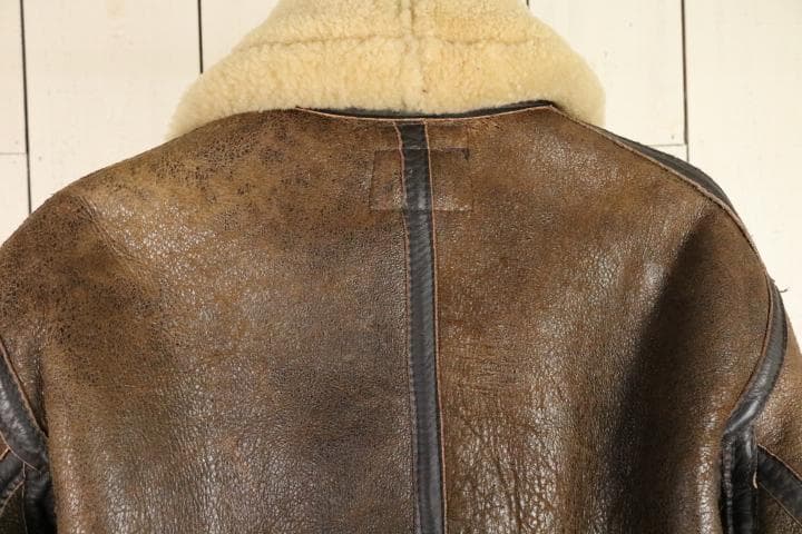 S*要様 【美品】☆Schott：RAFタイプ　シープスキン　フライトジャケット