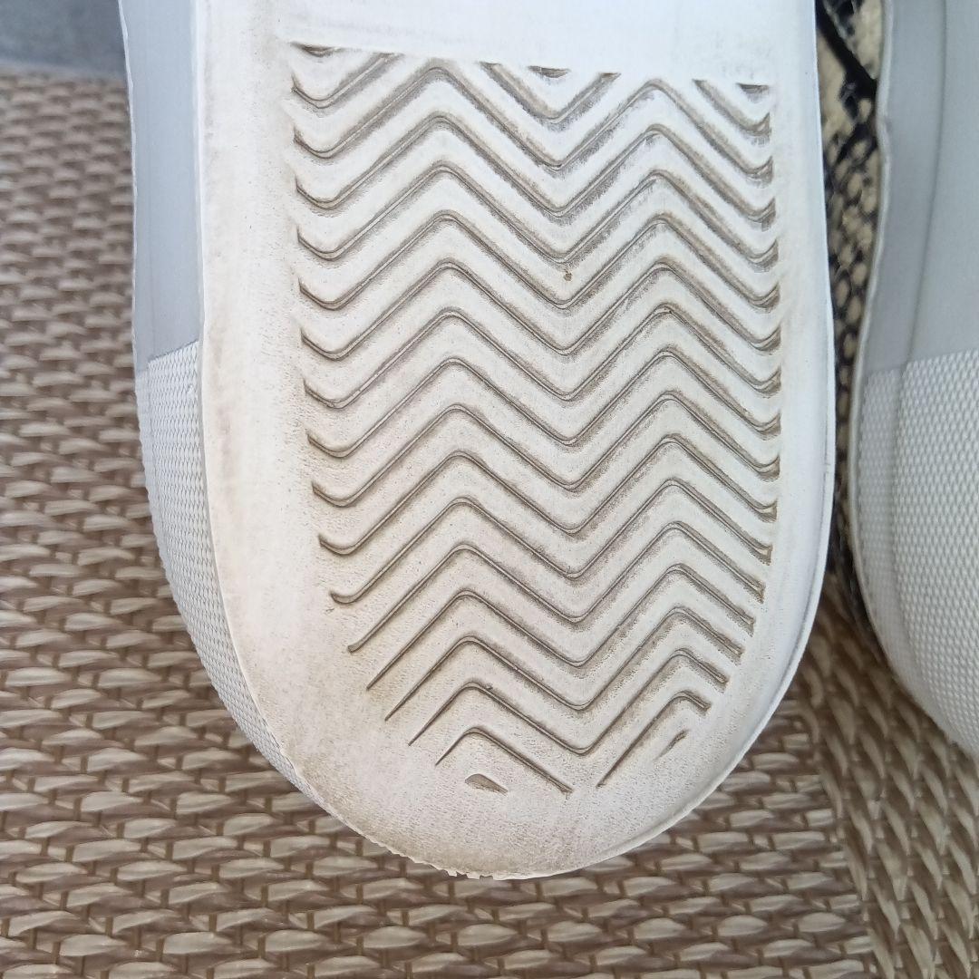 期間限定値下 ペリーコサニー　ボア 厚底 パイソン柄スニーカー 36