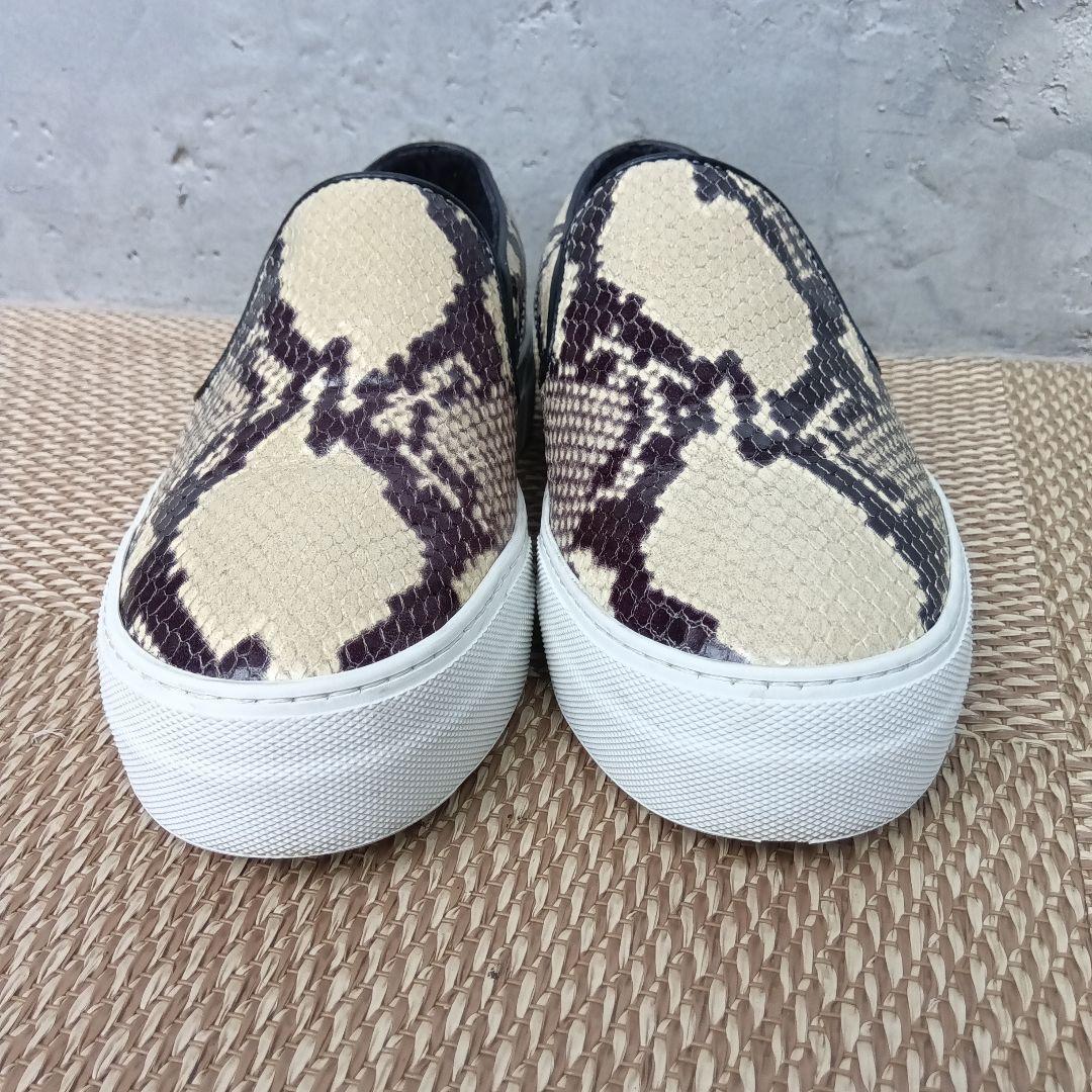 期間限定値下 ペリーコサニー　ボア 厚底 パイソン柄スニーカー 36