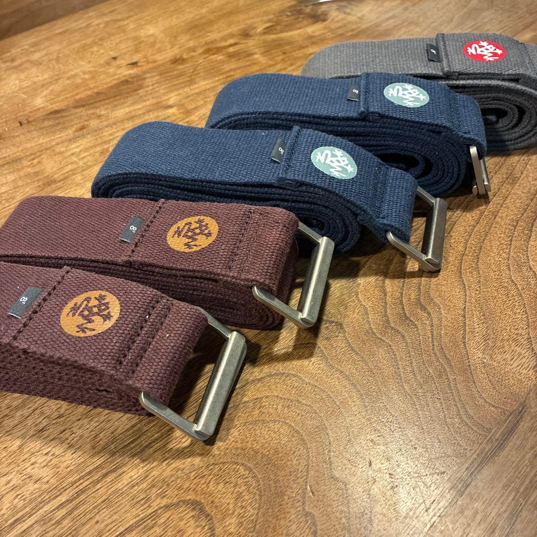 マンドゥカ ヨガストラップ　5本セット