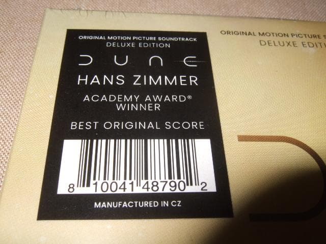 HANS ZIMMER,サントラ,3CD,DUNE,砂の惑星,新品未開封