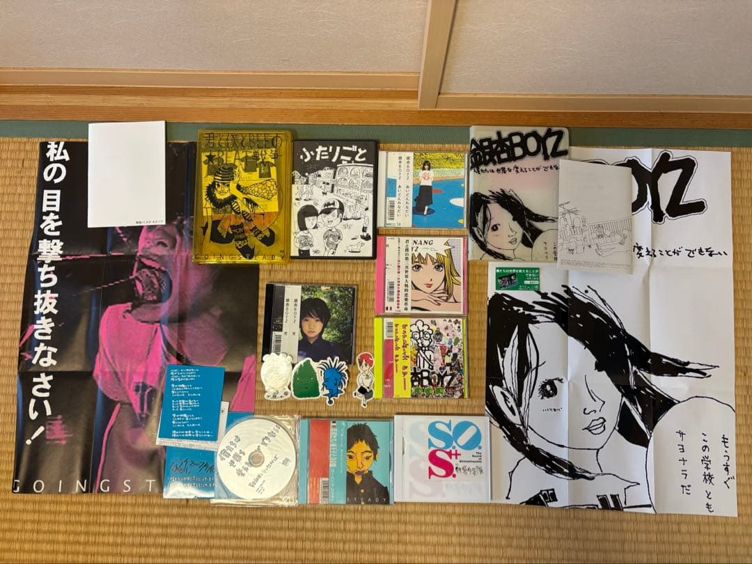 銀杏BOYZ 峯田和伸 DVD CD ポスター ステッカー 等の10点セット