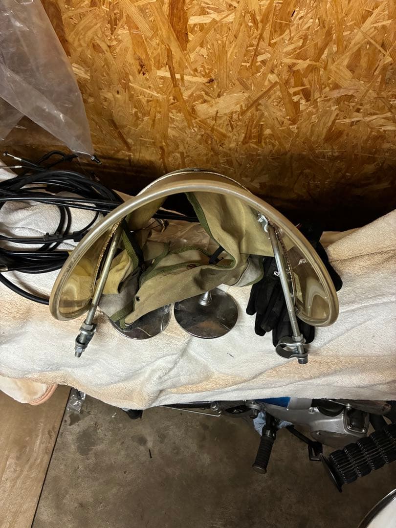 旭風防　ヤラレ　当時　GS400 GT380 KH250 Z2 Z1 バブ