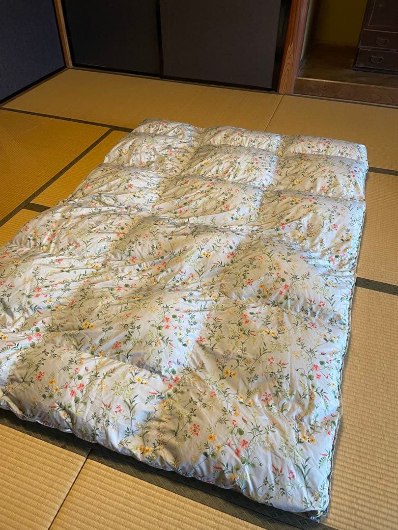 西川　掛け布団 150x210cm シングル　ダックダウン90%