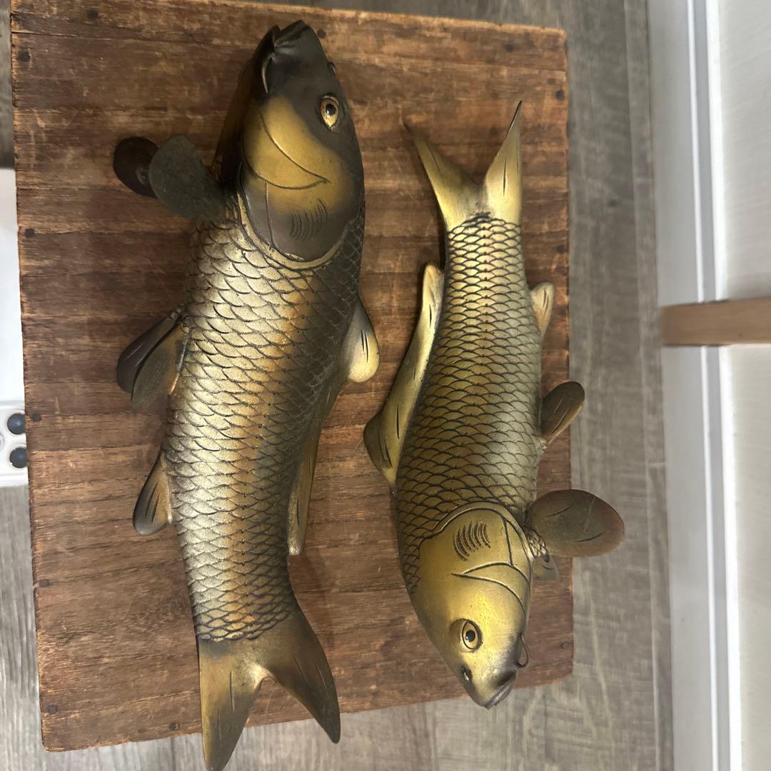 锦鲤の置物