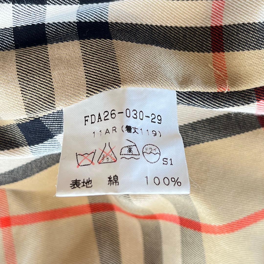 極美品　バーバリー　トレンチコート　ネイビー　ライナー　ノバチェック　ベルト