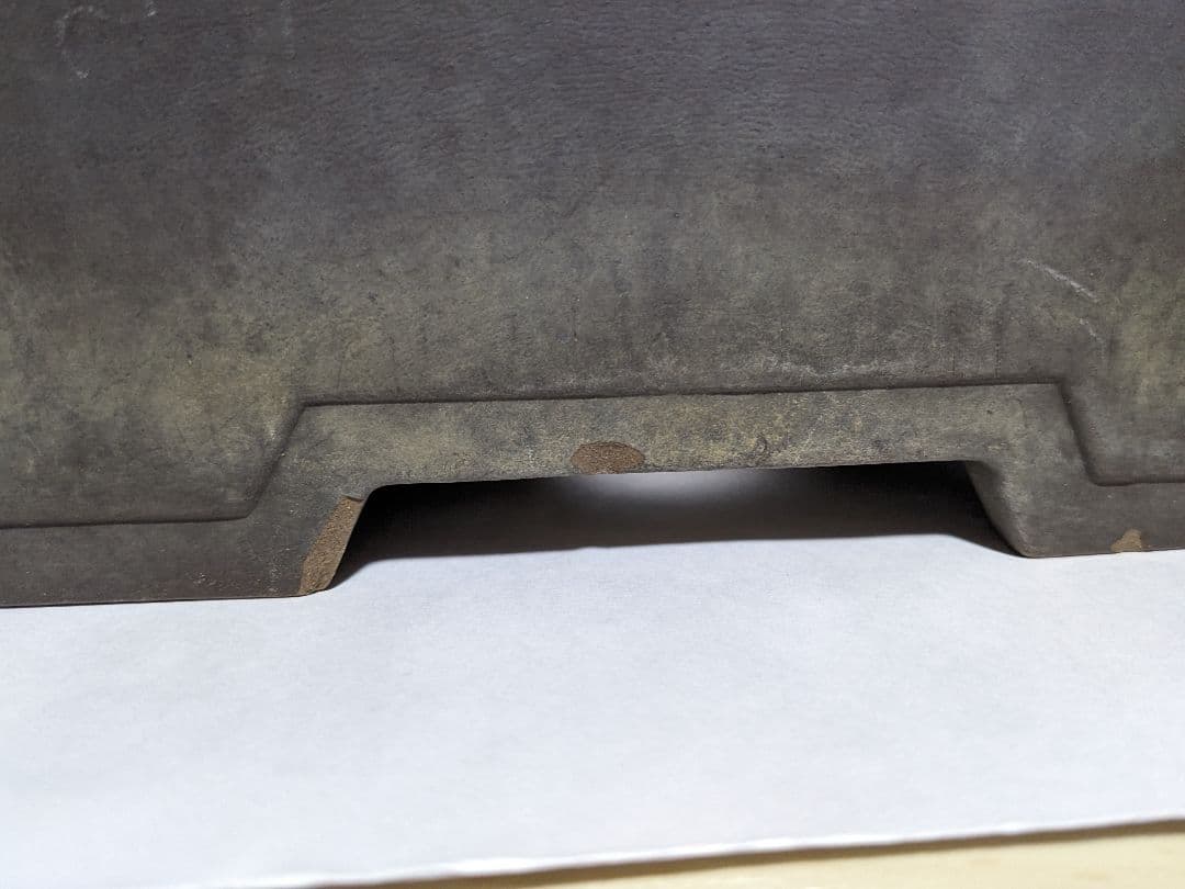 ♦紫砂 紫泥 盆栽鉢 美術品？志那鉢 中国鉢 コレクション骨董品アンティーク