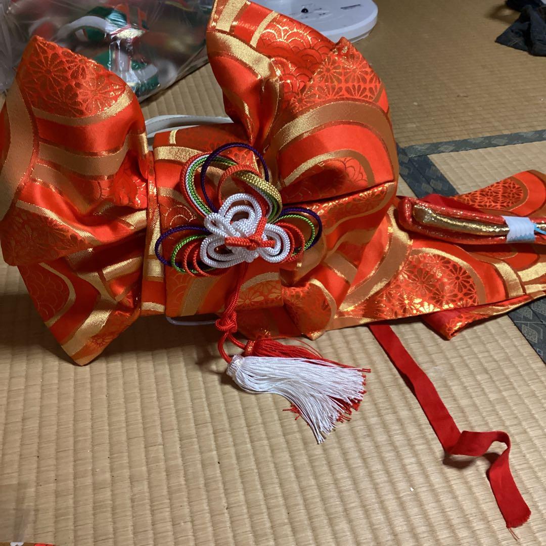 七五三　七歳フルセット　帯幅19センチ　草履21センチ