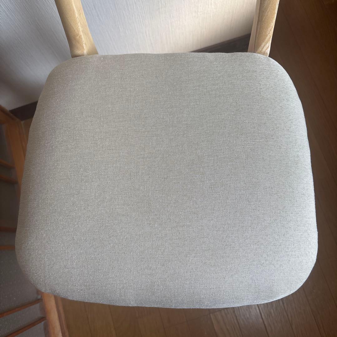 カウンターチェア バースツール ハイチェア 背もたれ付き 木製 おしゃれ #2