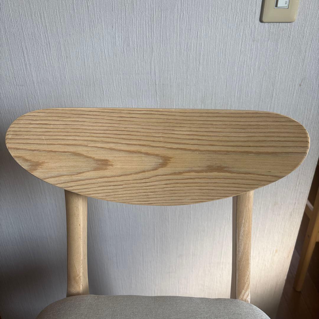 カウンターチェア バースツール ハイチェア 背もたれ付き 木製 おしゃれ #2