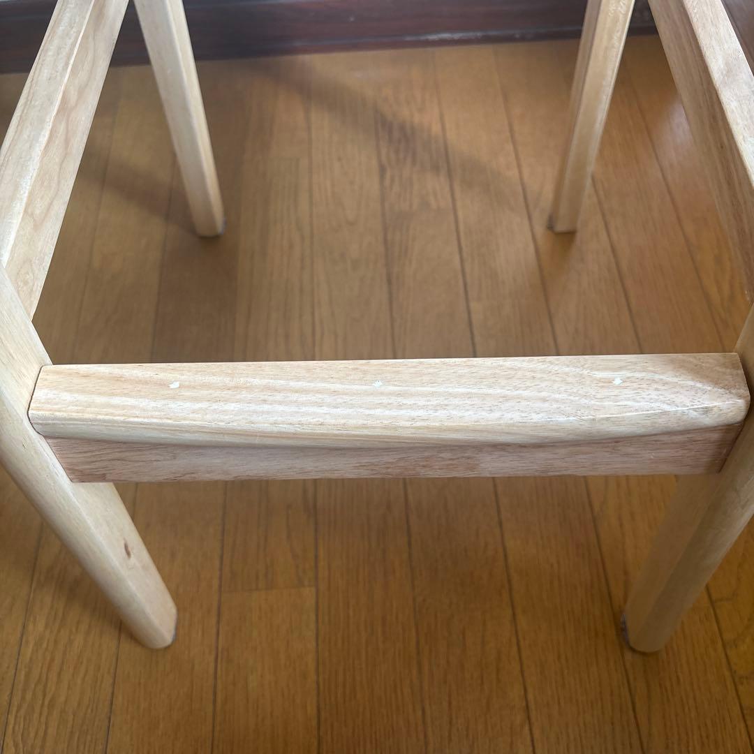 カウンターチェア バースツール ハイチェア 背もたれ付き 木製 おしゃれ #2