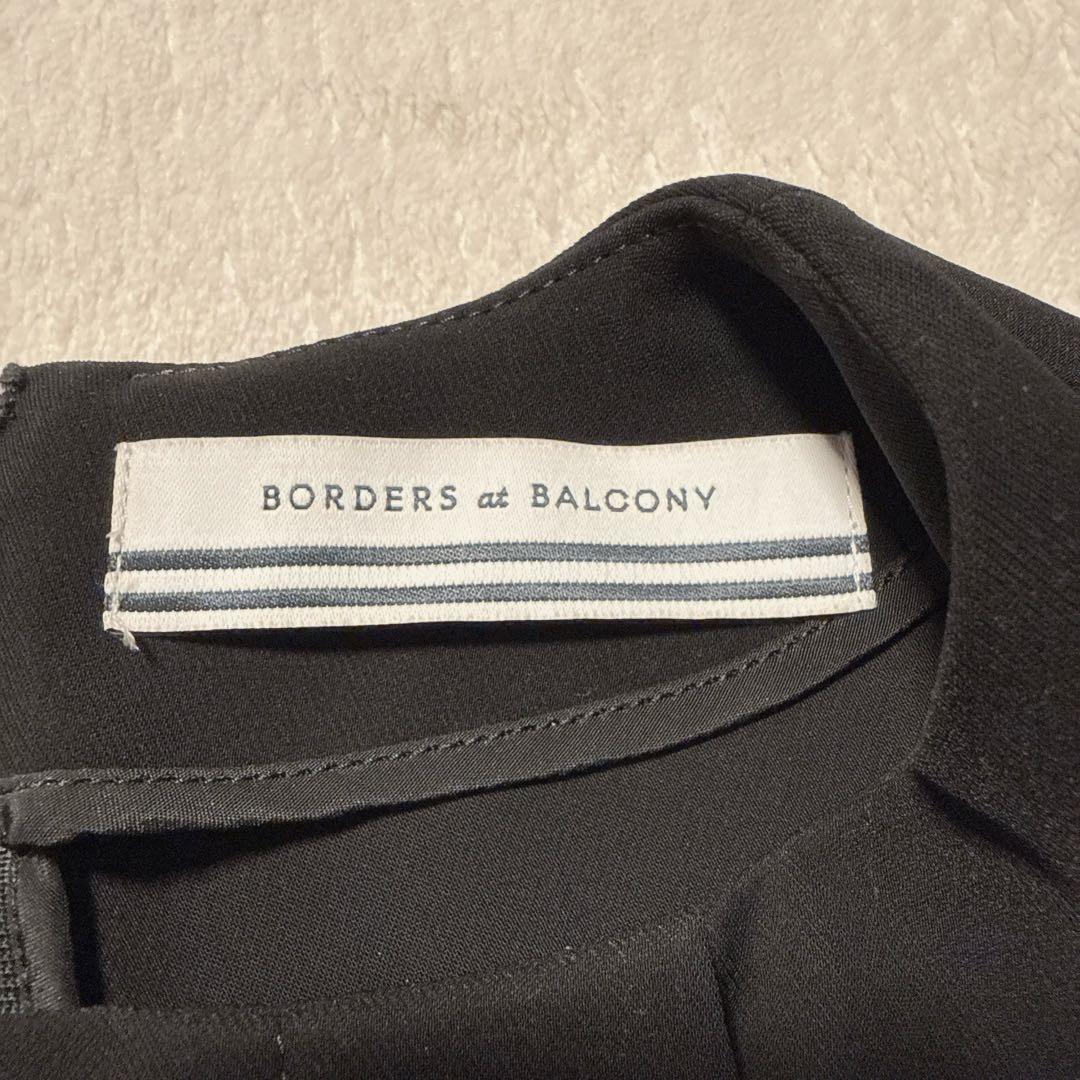 ボーダーズアットバルコニー ジャンプスーツ オールインワン ブラック 黒