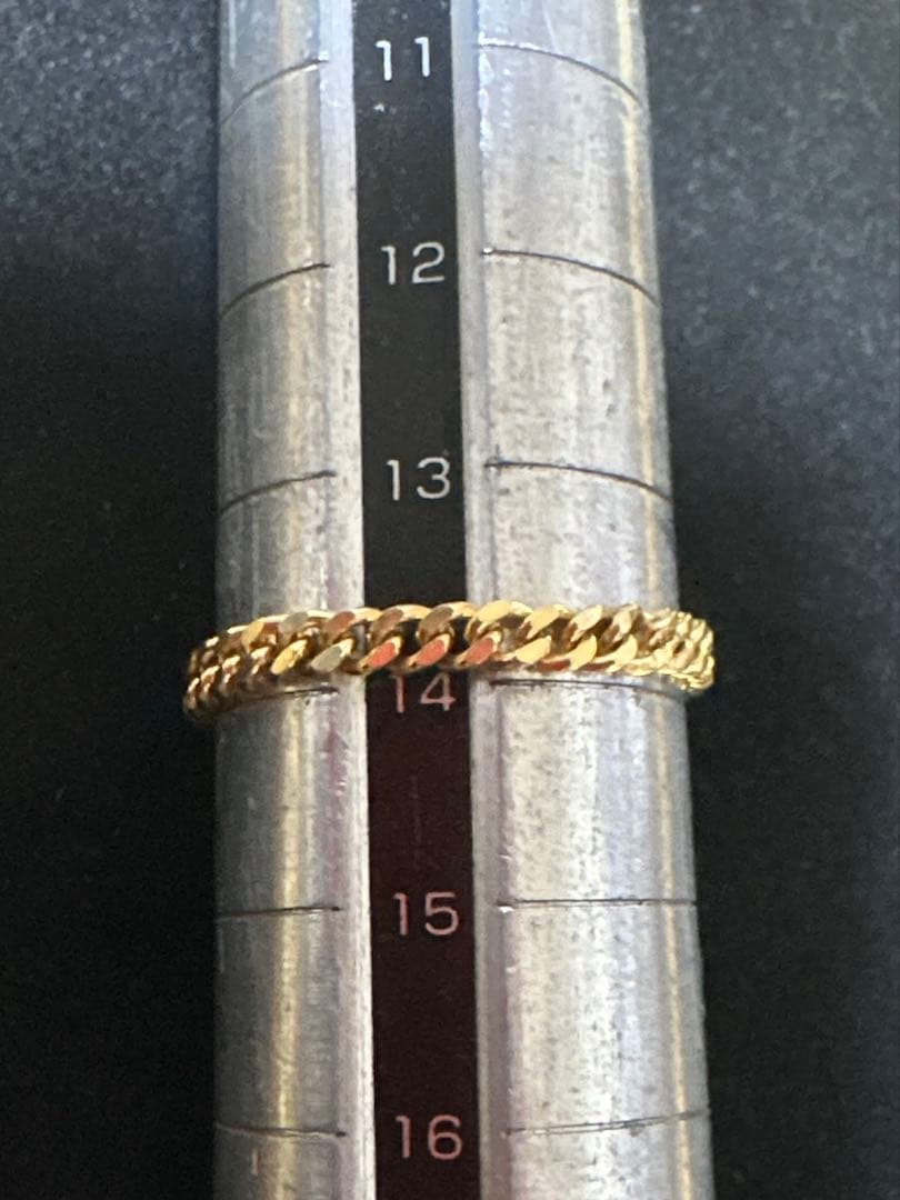 オ*ナ様 K18 喜平 リング 18金 リメイク 指輪 ゴールド