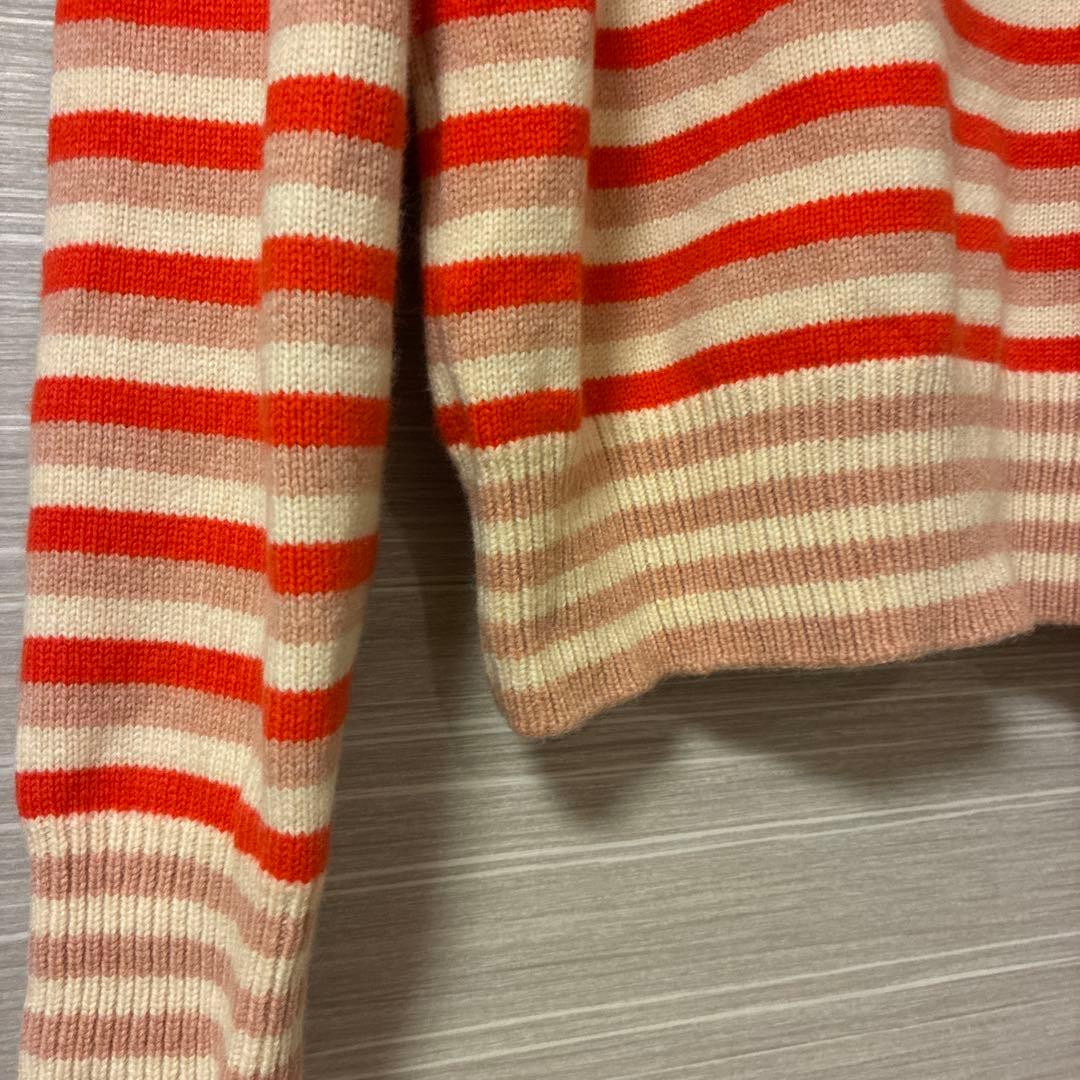 【美品】MAISON KITSUNÉ ストライプセーター S