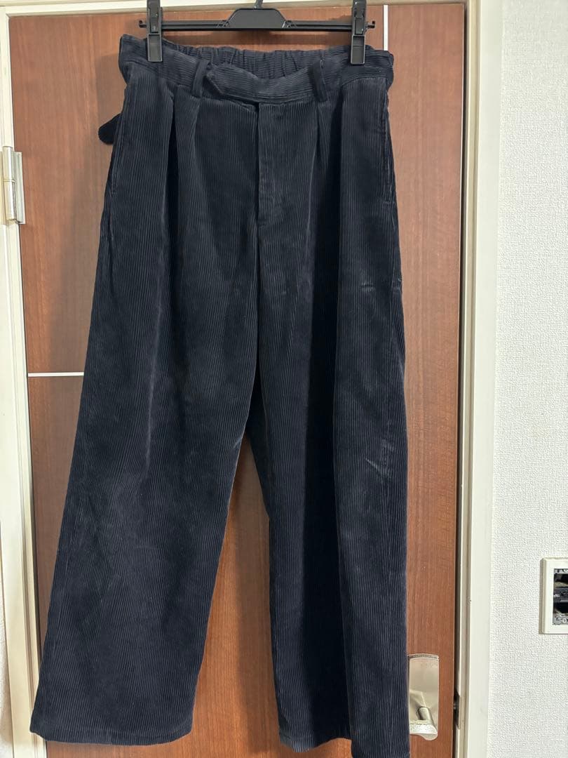 shiun AGED CORDUROY TROUSERS Mサイズ